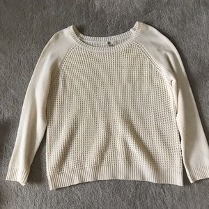 Cream sweater